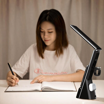 Multi-Function Table Lamp with Wireless Charging for Devices