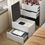 3-in-1 Compact Makeup Vanity Desk with Mirror