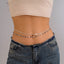 Ethnic Style Double-Layer Rice Bead Waist Chain