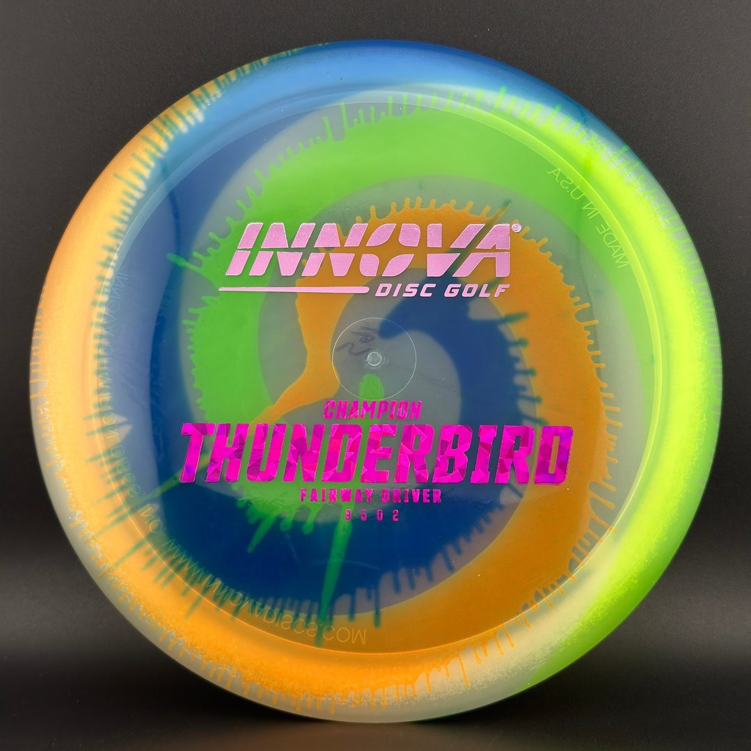 I-Dye Champion Thunderbird Disc Golf Driver