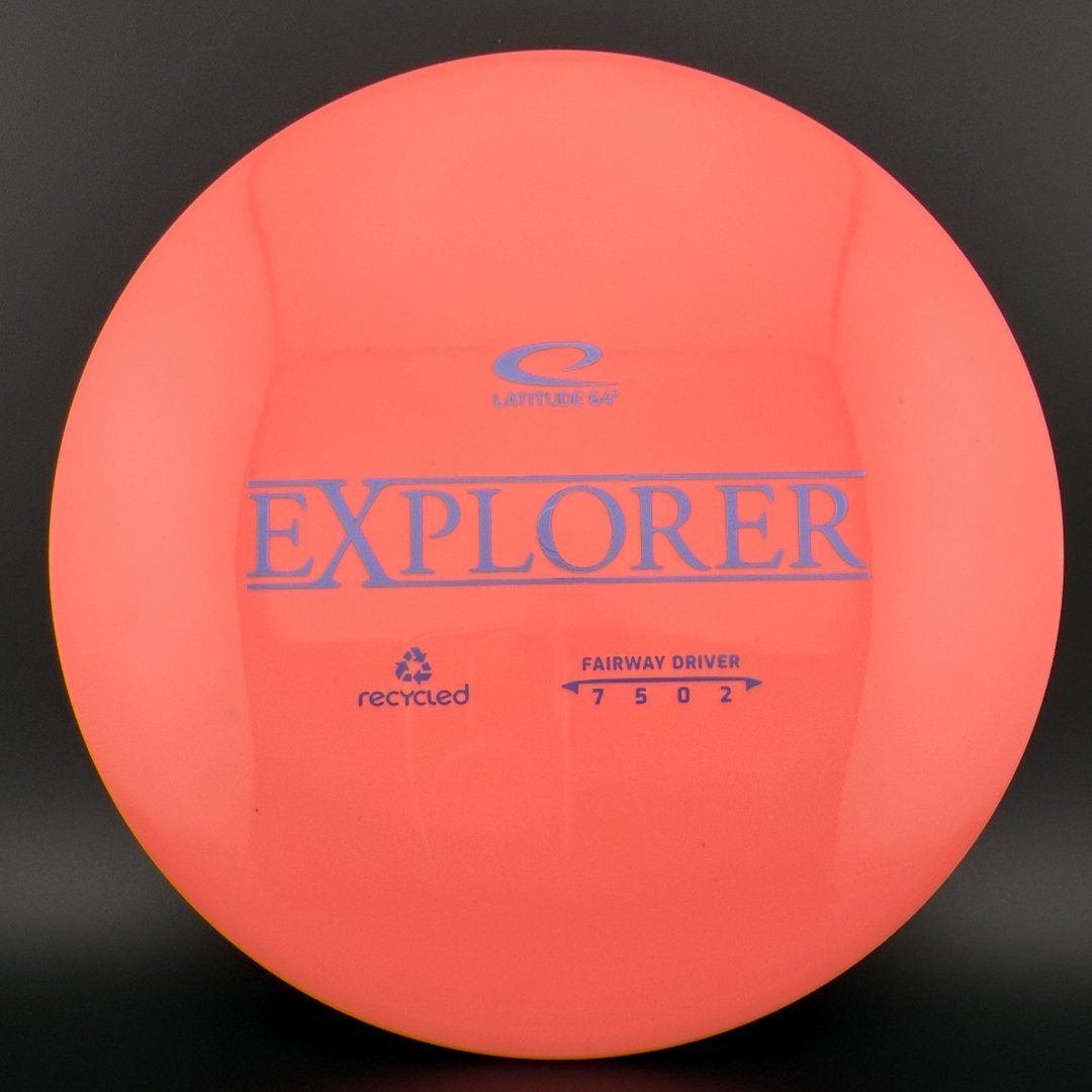 Disque de golf en plastique recyclé Explorer