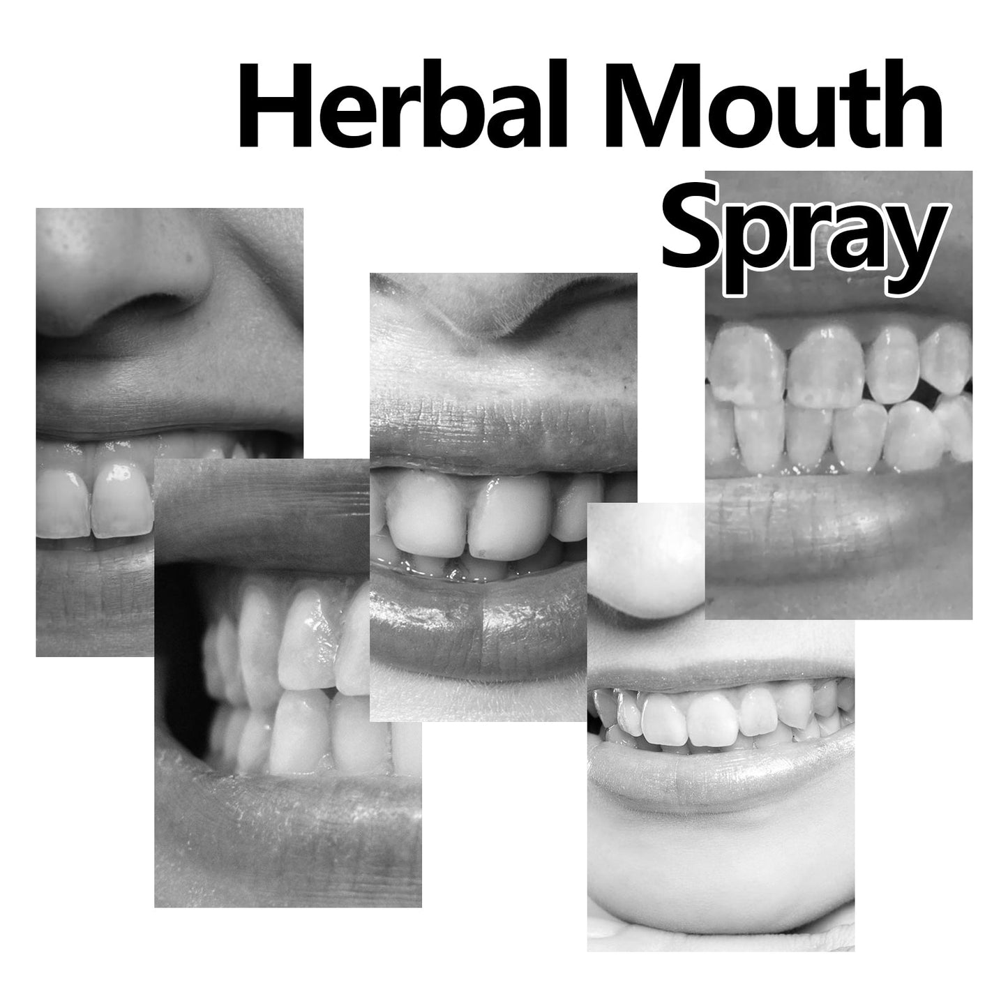 Herbal Mouth Spray, Refreshing Breath Repair Swollen Gums Relieve Oral Ulcer Yang Portable Spray - Korvel