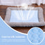 Cooling pet mats for dogs & cats (puppies/kittens): ice silk, breathable, soft summer pads in pink/blue. - Korvel
