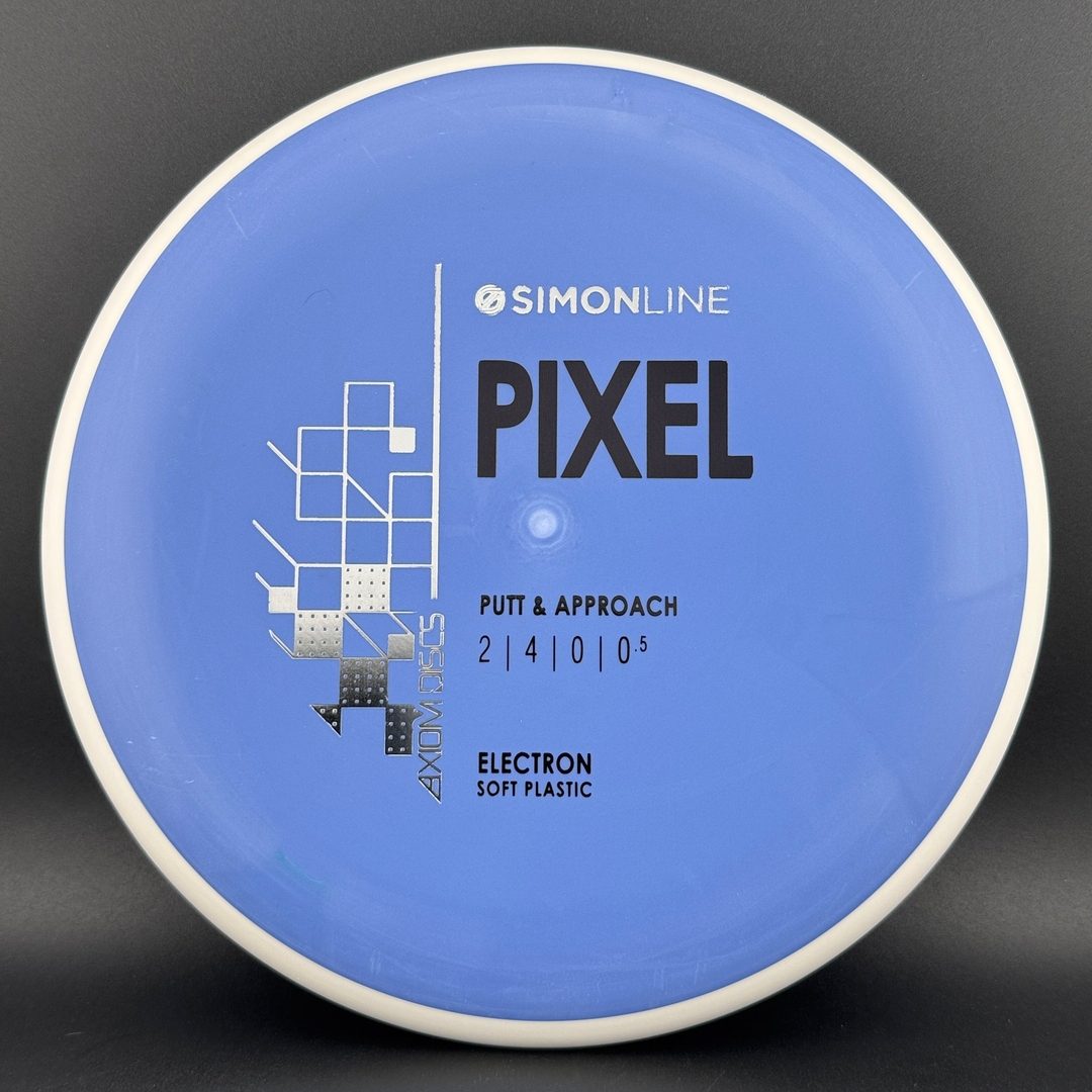 Soft Electron Pixel - Simon Line Disc Golf Putter