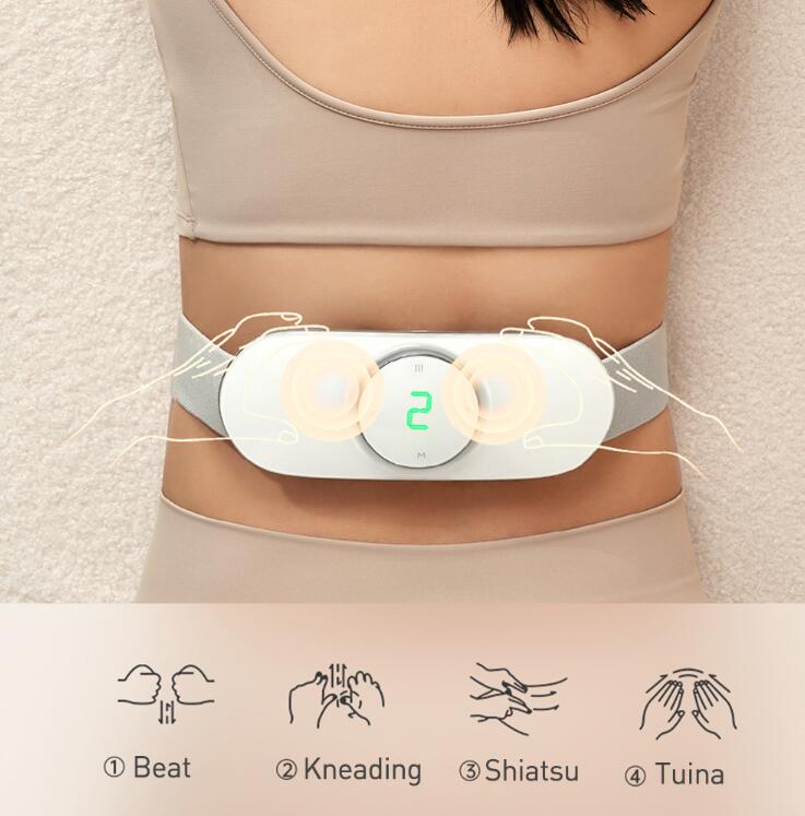 Waist Massager Lumbar Spine Massager Waist Belt Lumbar Disc Herniation Back Soothing Home Heating Cervical Spine Massager - Korvel