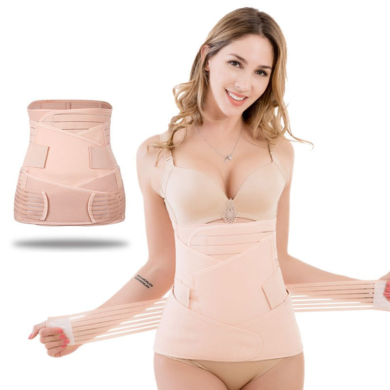Breathable Postpartum Abdominal Strap Set
