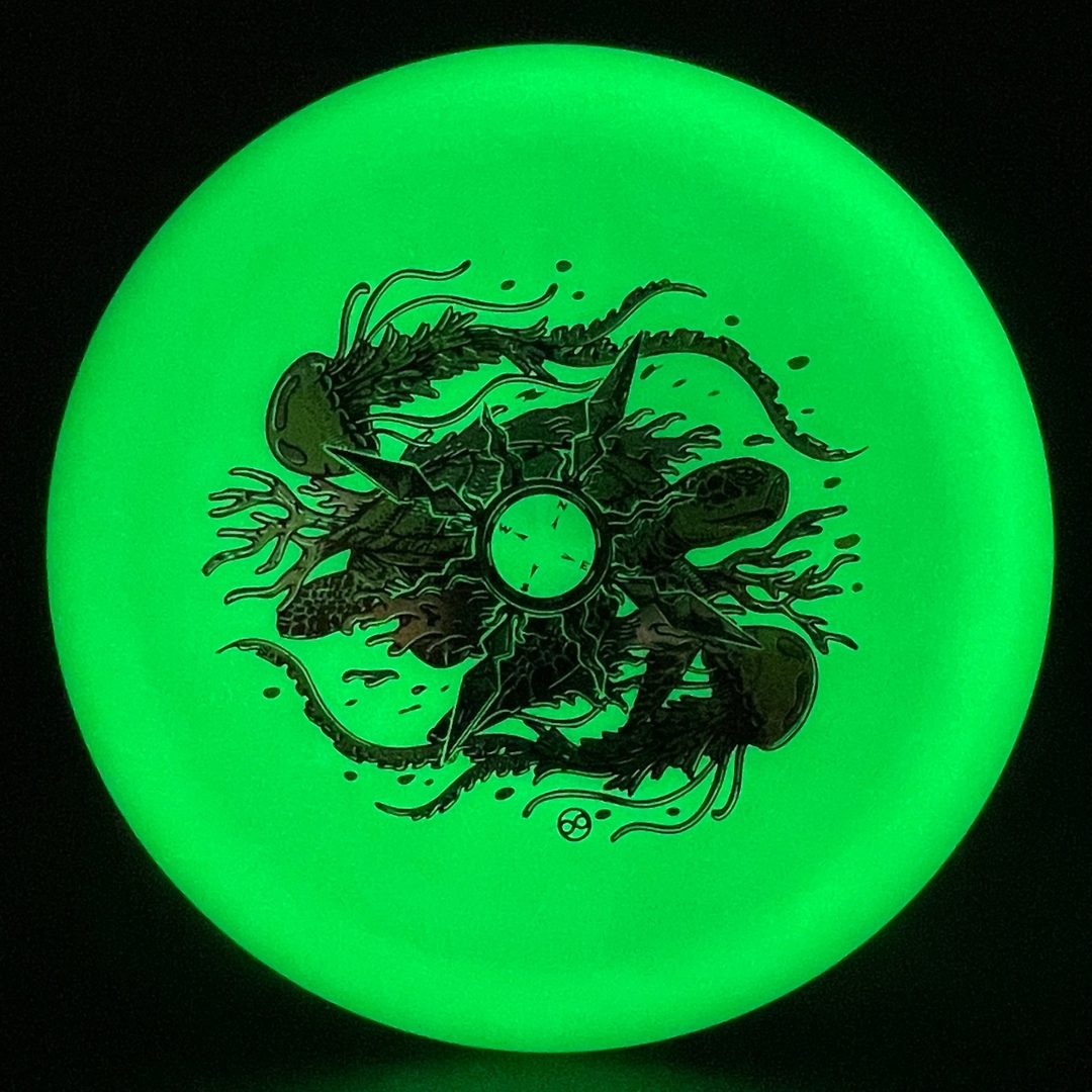 Color Glow Requiem - Turtle Navigator Disc Golf Driver