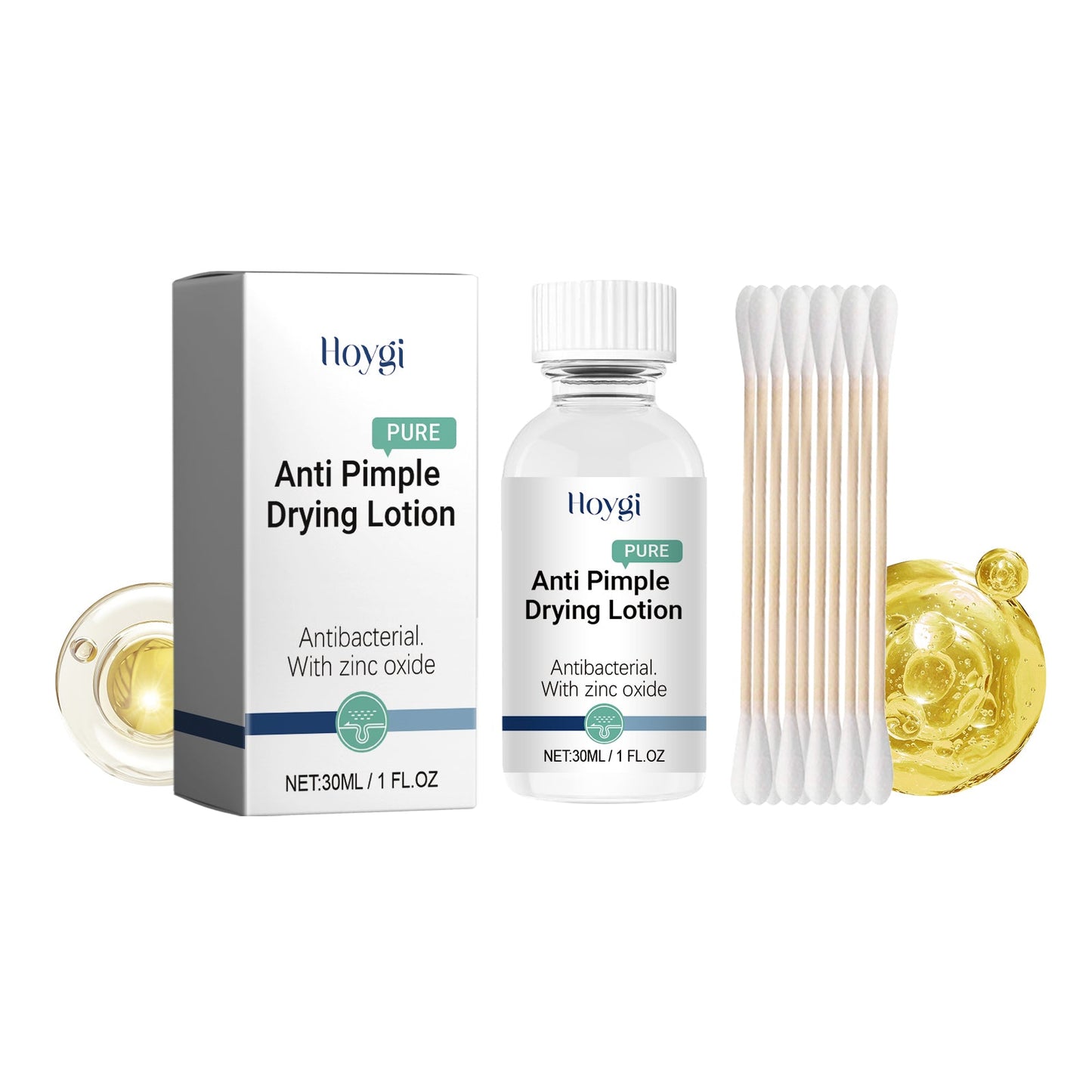 Anti-Pimple Drying Lotion, Facial Cleansing And Repair Lighten Acne Marks And Pits, Close Your Mouth And Mild Skin Cream - Korvel