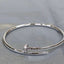 Precision Thick Plating Head and Tail Diamond Fashion Three-Circle Full Diamond Couple Bracelet - Korvel