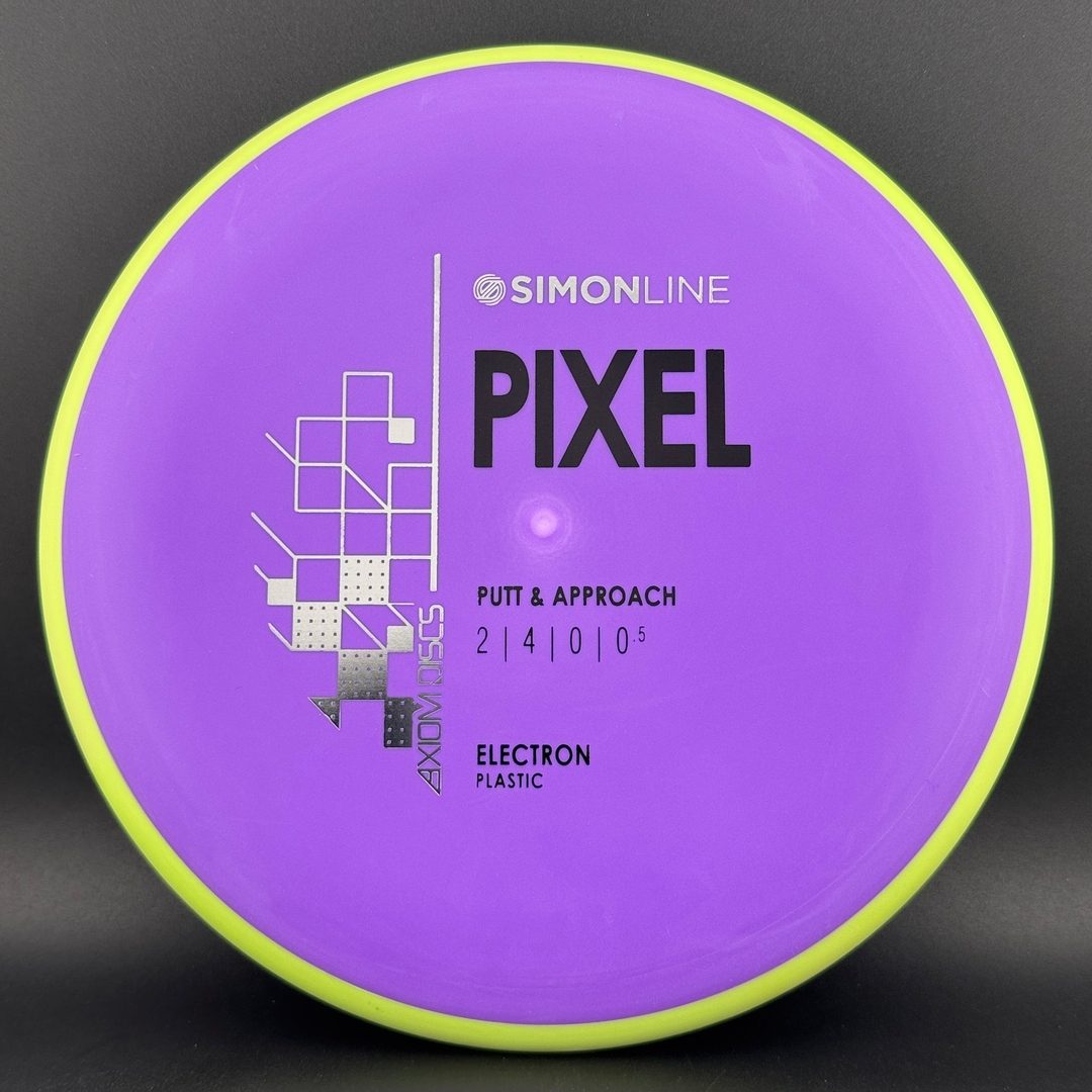 Medium Electron Pixel - Simon Line Disc Golf Putter