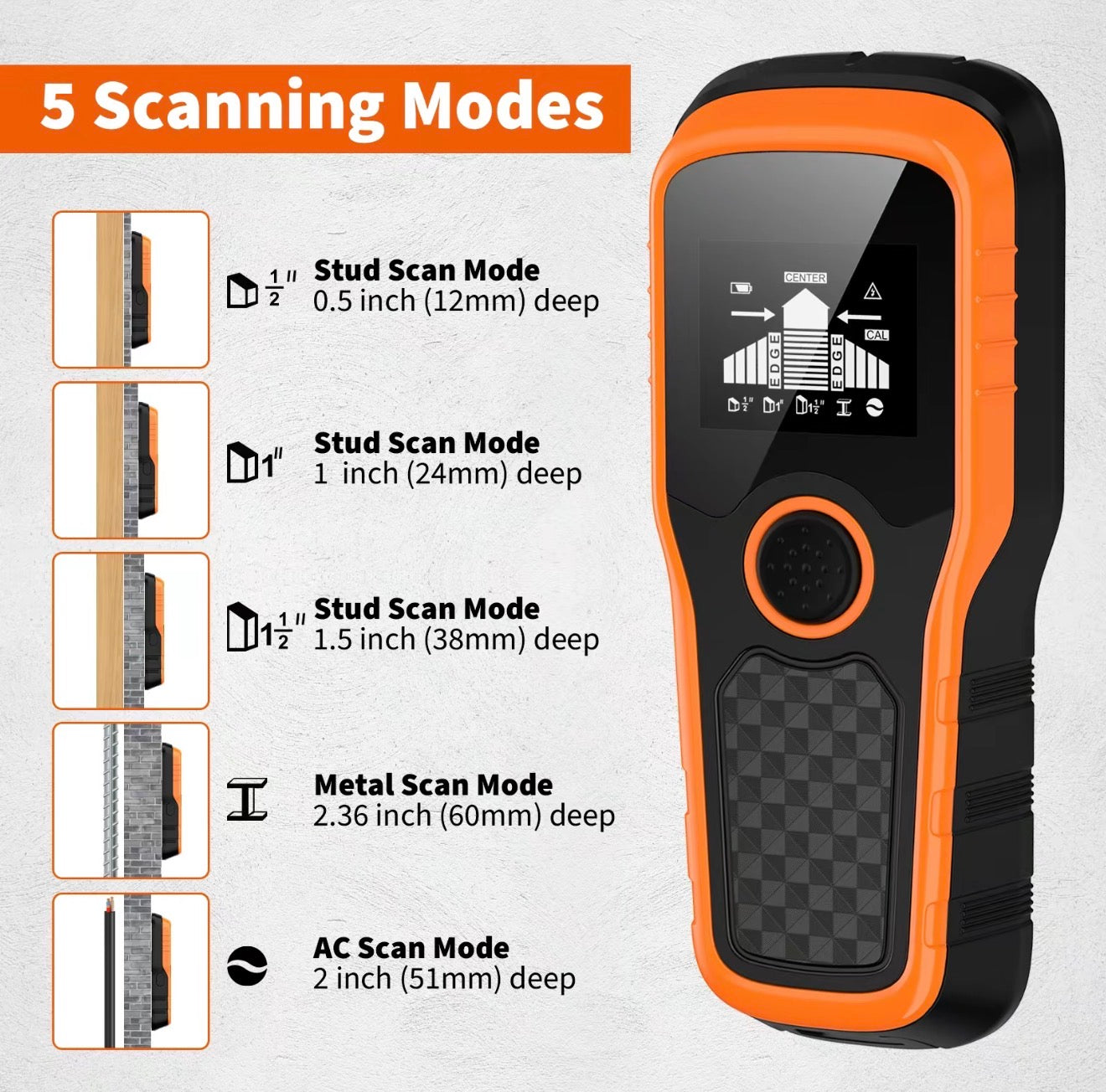 SmartWall Stud Scanner - Precision Detection Tool