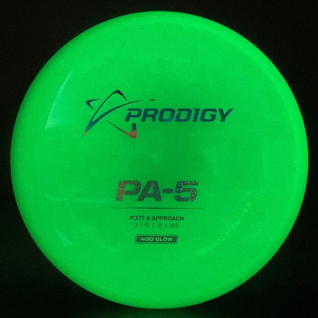 Glow PA-5 Disc Golf Disc - 400 Plastic