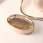 Rose Gold Ceramic Tooth Brushing And Washing Set 4 Pieces - Korvel