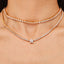 Collier Pendentif Élégant Incrusté de Zircon pour Femmes