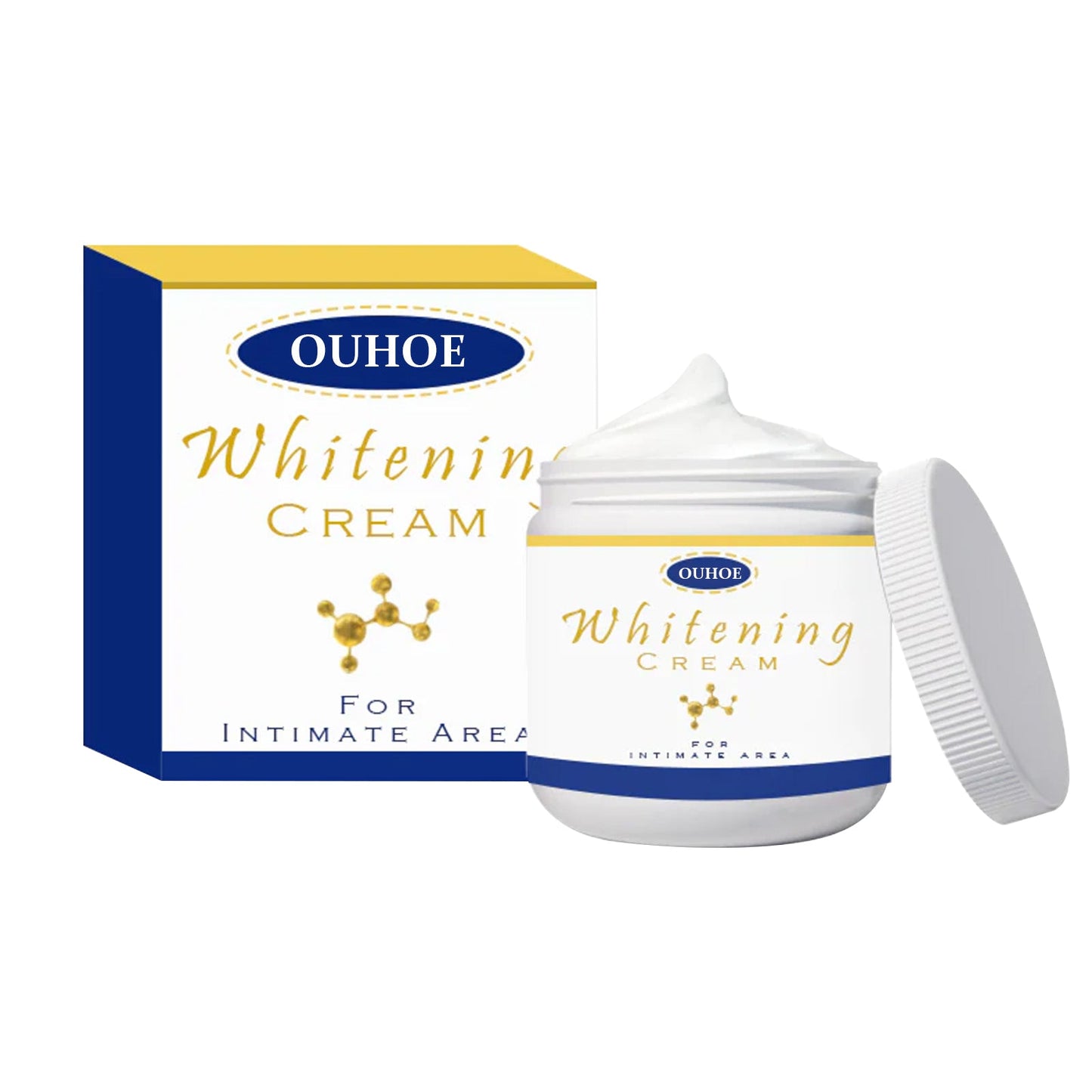 Body Whitening Cream, Lightening Dull Skin Even Skin Tone Moisturizing Skin Beauty Cream - Korvel