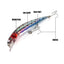 Twitching Fishing Lures Bait Electric Life-like vibrate fishing Lures USB Rechargeable Flashing LED light - Korvel