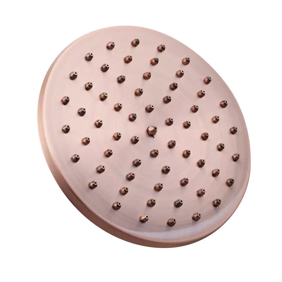 8 Inch Antique Top Spray Shower Head - Korvel