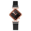 Women Square Watch Luxury Ladies Quartz Magnet Buckle Gradient Color Watches Relogio Feminino For Gift Clock - Korvel