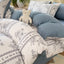 Juego de Ropa de Cama Jacquard de Cuatro Piezas de Doble Gasa