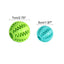 Dog Toy Ball Interactive Rubber Balls Puppy Chewing Toys Pet Tooth Cleaning Ball Cats Pets Food Treat Feeder Silicone Balls Toy - Korvel