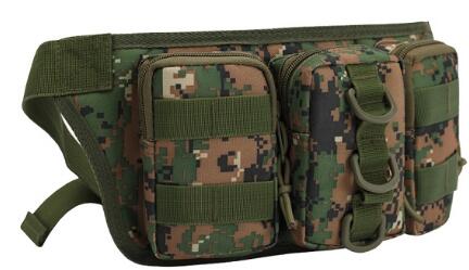 Black Hawk Commandos Tactical Waist Bag - Waterproof & Versatile