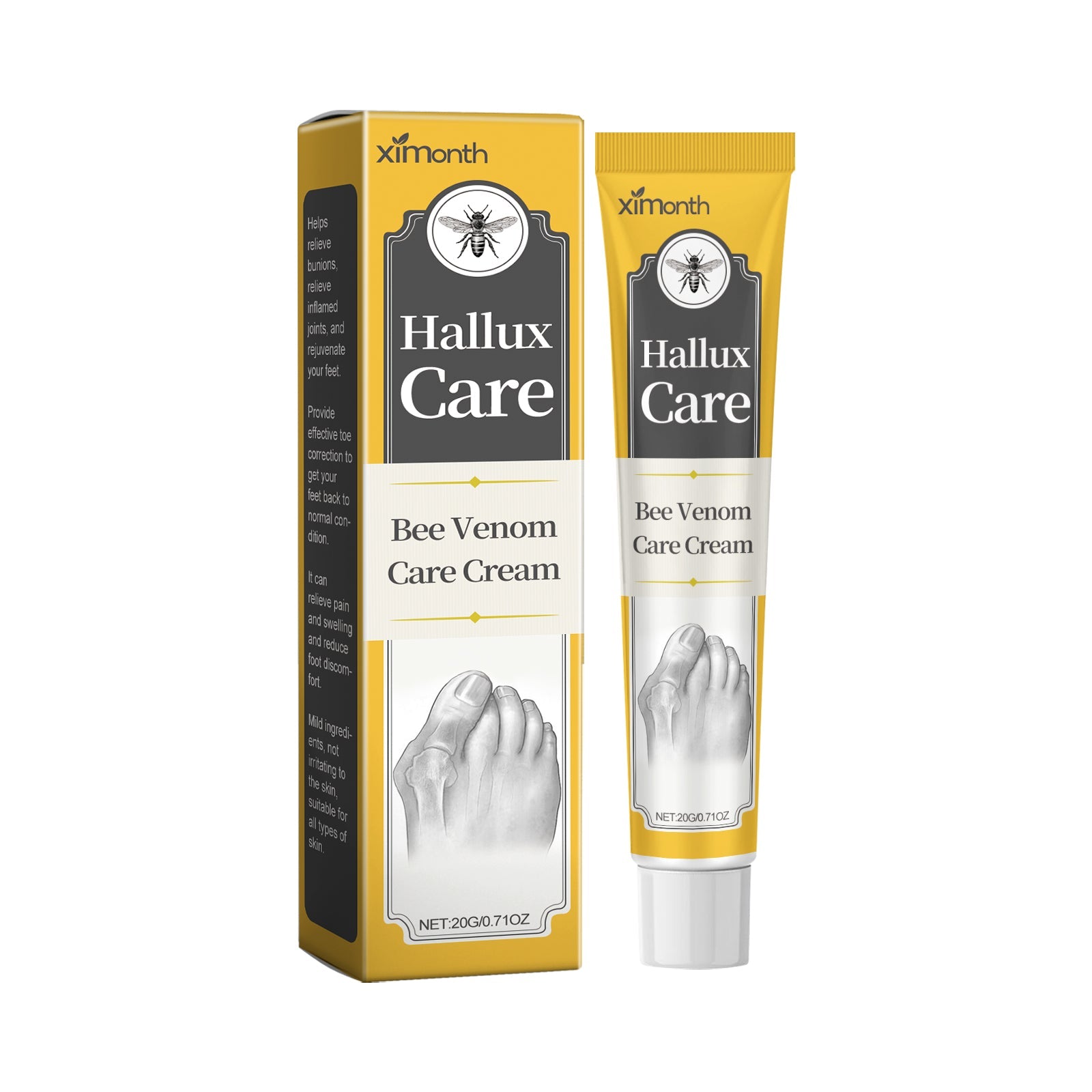 Bee Venom Care Cream, Bee Venom Care Cream To Relieve Inflammation, Pain Swelling Can Improve Joint Health Bunions Adjuvant Therapy - Korvel