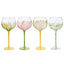 Hand Painted Glass Goblet for Elegant Celebrations
