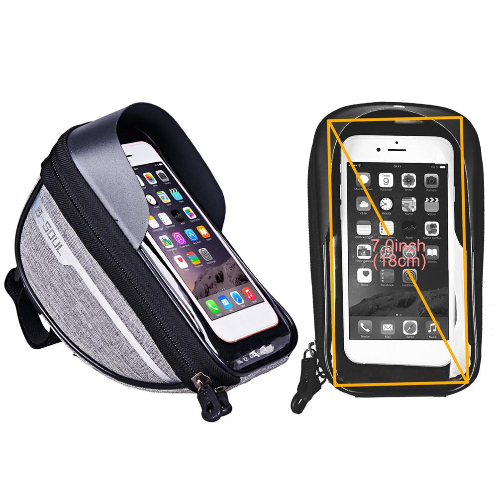 Premium Waterproof Bicycle Handlebar Phone Bag