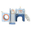 Toddler Pirate Ship Slide Set with Basketball Hoop