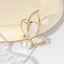 New hollow out fashionable imitation mother of pearl butterfly brooch, suit jacket, clothing accessories, pins - Korvel
