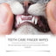 Dog And Cat Tooth Wipes, Pet Dog Mild Tooth Cleaning Tartar Stains Fresh Breath Wipes - Korvel