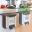 Kitchen Trash Can Portable Foldable Large Car Waste Bin For Bathroom Kitchen Cabinet Door Wall-mounted Kitchen Storage Boxes - Korvel