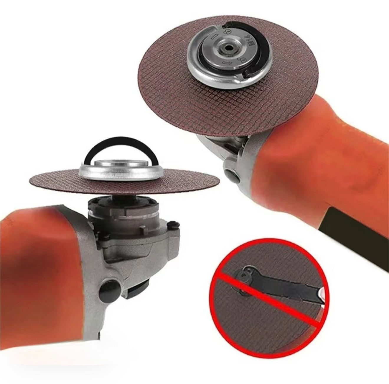 QuickLock Grinder Nut - Heavy-Duty Tool Accessory
