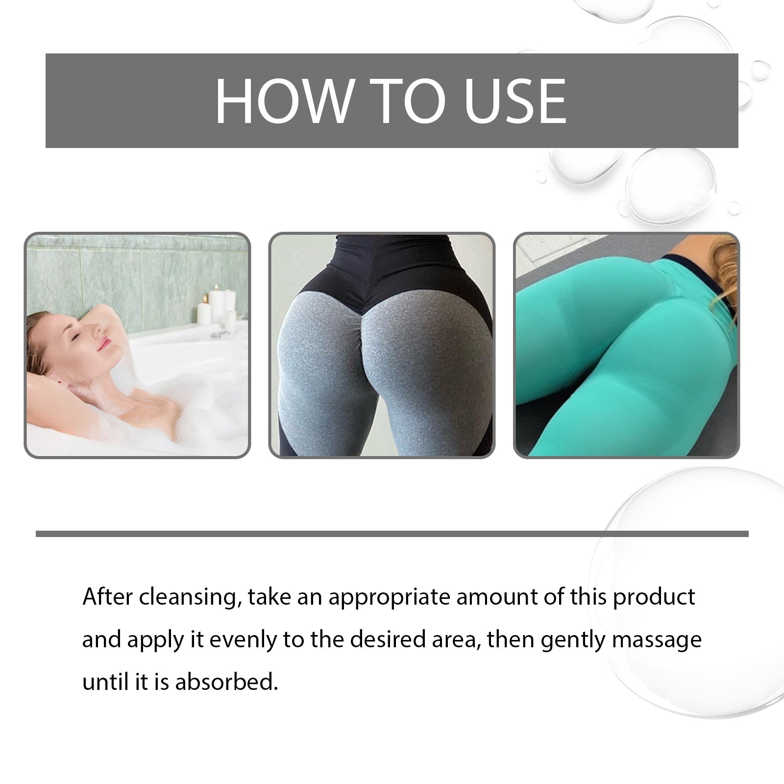 Butt Firming Cream, Moisturizing And Soothing Dry Skin, Firming Butt Skin And Buttock Beauty Cream - Korvel
