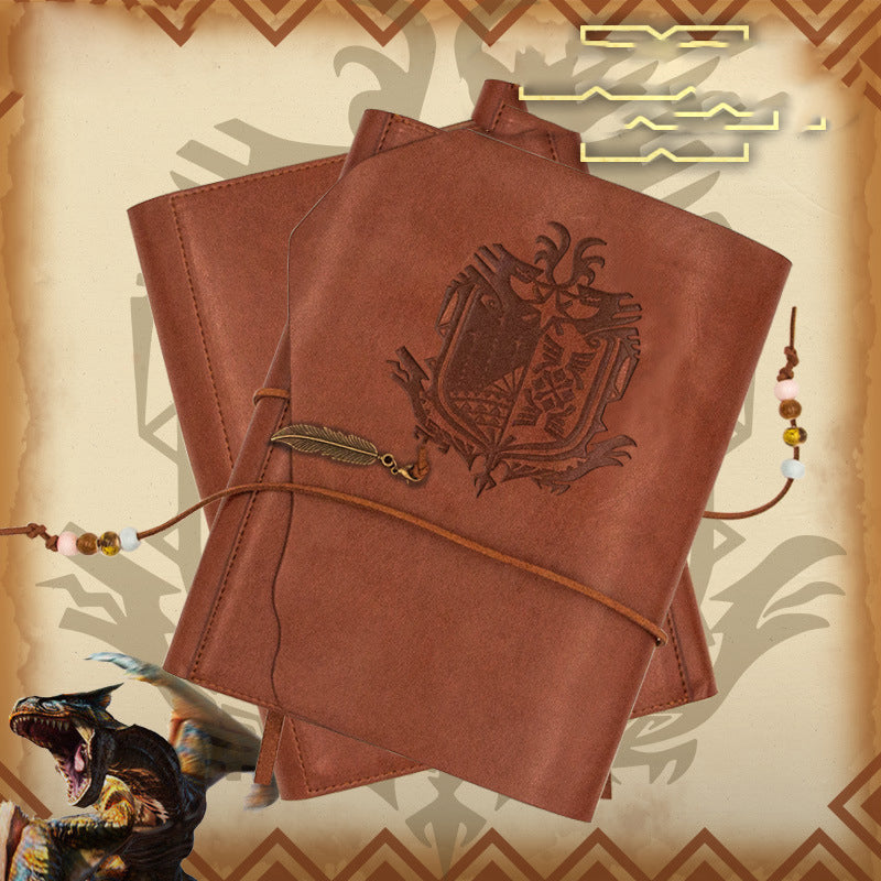 Hunter World Game Hunter Notes Animation Game Peripheral anime Hunting Notebook - Korvel