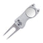 Premium Folding Golf Divot Tool with Aluminum Handle