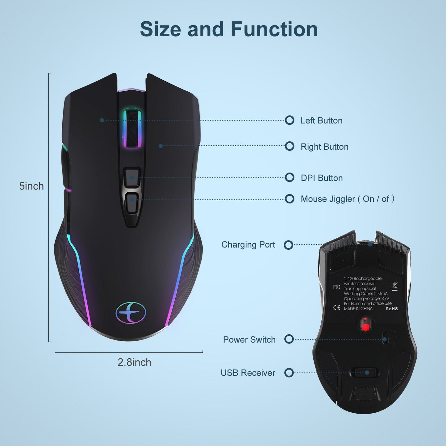 Virtual anti sleep automatic movement of mouse mover to prevent computer screen lock and slacking off - Korvel