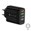4USB+Type-C mobile phone charger PD18W 5-in-1 charging head 48W charger PD interface charger - Korvel