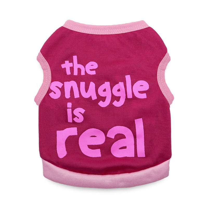 Dog Clothes Summer Clothes Teddy Bears Small Dogs Milk Dogs Puppy Clothes Pet Dog Vest Thin - Korvel