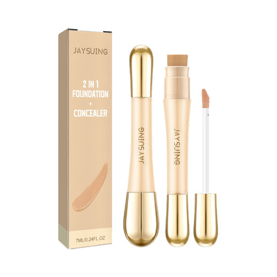 Fond de teint et correcteur 2 en 1 - Maquillage à finition naturelle