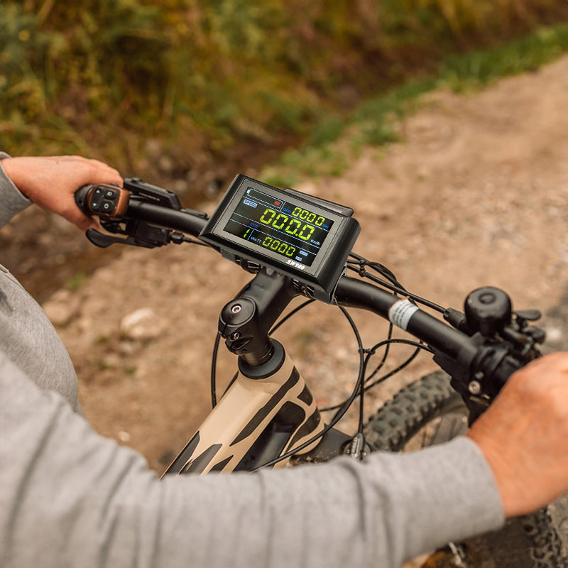 5/6-pin SW900 color smart meter, e-scooter/mountain bike LCD data display modification part. - Korvel