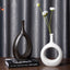 Vase hydroponique en céramique de luxe léger de style nordique