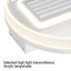 Lampe de ventilateur sans pales avec lumières LED dimmables