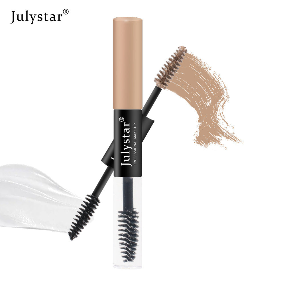 Liquid Waterproof And Non Dizzy Eyebrow Dye Cream Double Head Dyeing And Setting Three-Dimensional Eyebrow Dye Cream - Korvel