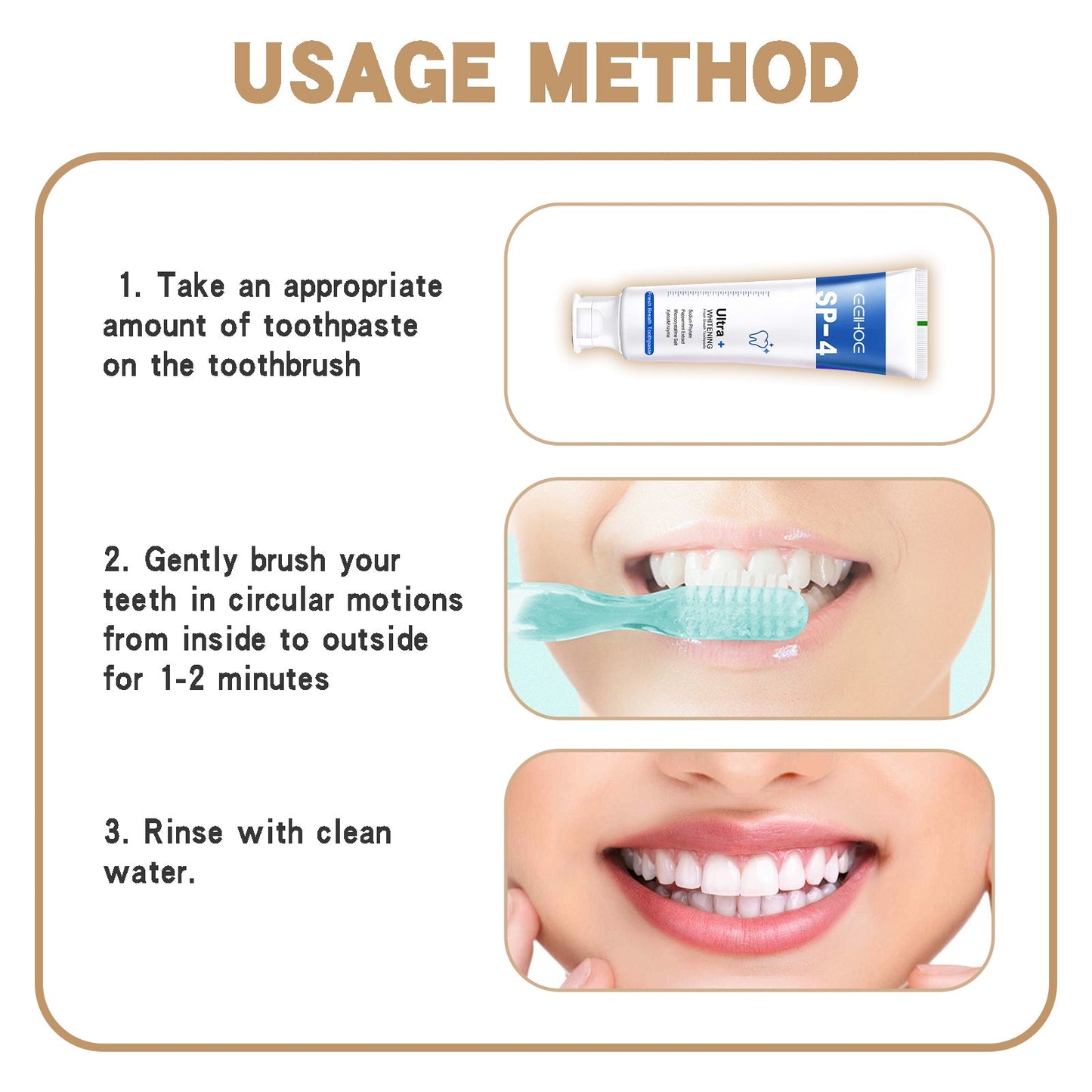 Fresh Breath Toothpaste Cleans Teeth Odor Care For Mouth Daily Whitening And Moisturizing Toothpaste - Korvel