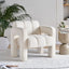 Chaise d'Accent en Boucle ÉléGante - Beige