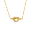18K Gold-Plated Knotted Necklace - Korvel