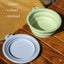 Dog Feeders Folding Silicone Bowl Outdoor Travel Foldable Portable Cat Dog Food Water Container Feeding Tray Bowl Pet Supplies - Korvel