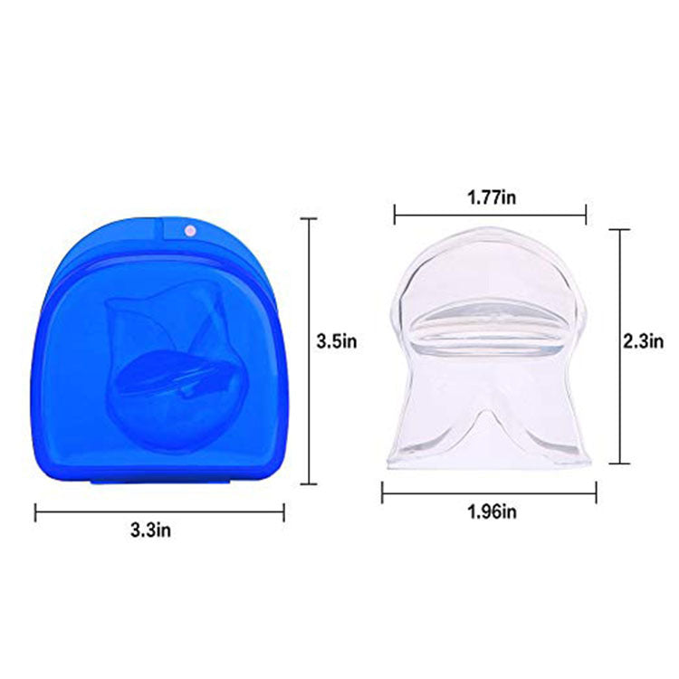 Funda de Lengua de Silicona Transparente para Soporte del Sueño