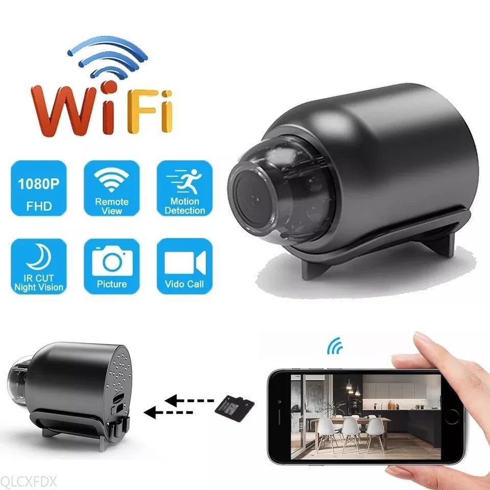 X5 1080P HD Mini Camera WiFi Home Monitor Indoor Safety Security Surveillance Night Vision Camcorder IP Cam Audio Video Recorder - Korvel